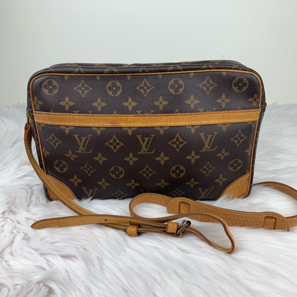 LV monogram vintage camera bag
